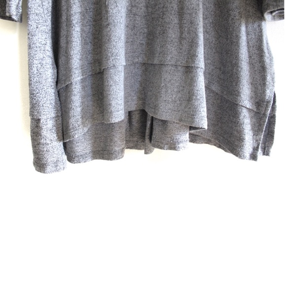 Coin 1804 Long Sleeve Pleat Tiered Button Back Tunic 2X Preowned - Picture 2 of 8